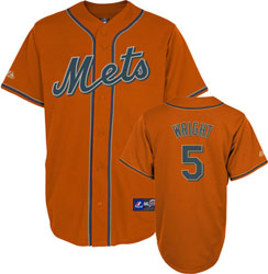 Orange David Wright Mets jersey