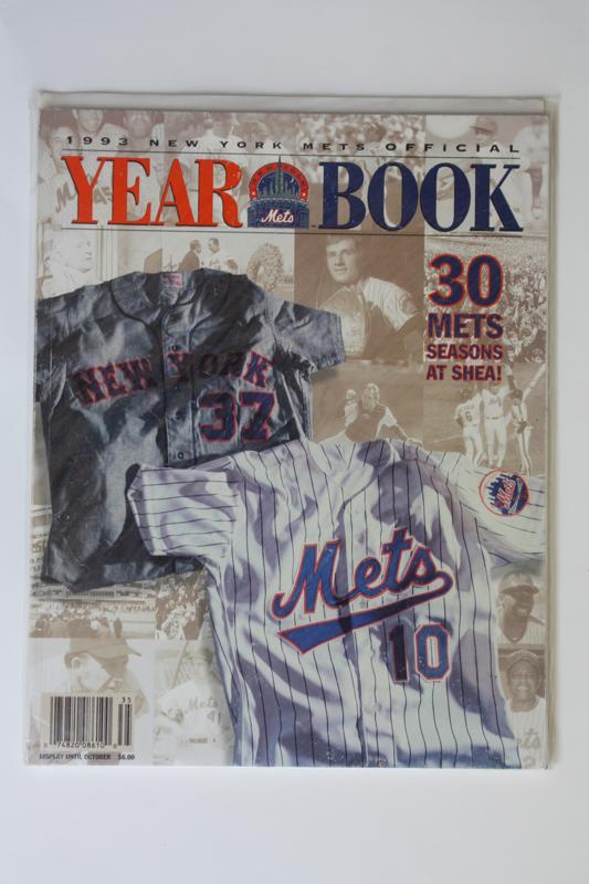 Mets Yearbook 1993