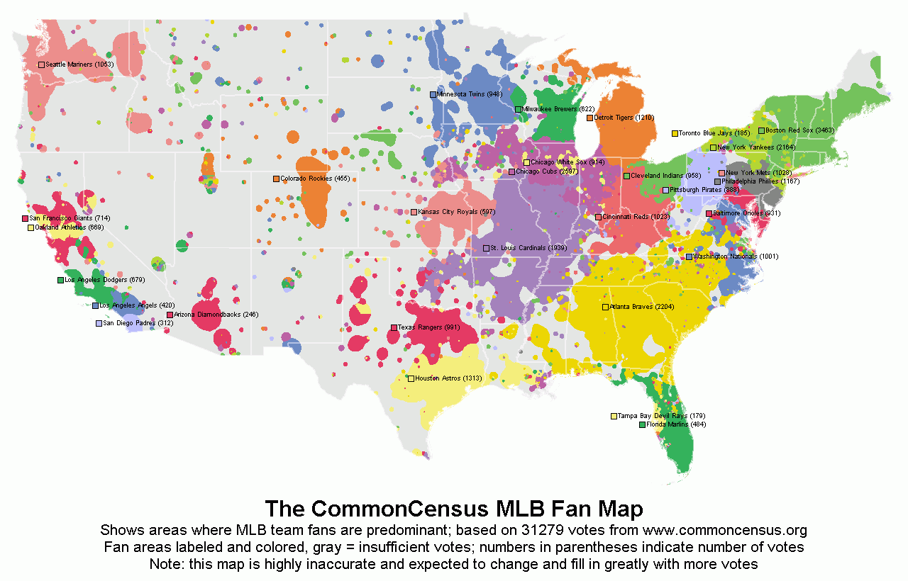 Chi tiết 54 về map of MLB cities mới nhất  cdgdbentreeduvn