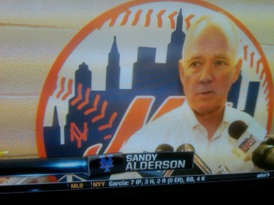 sandy alderson mets ball logo