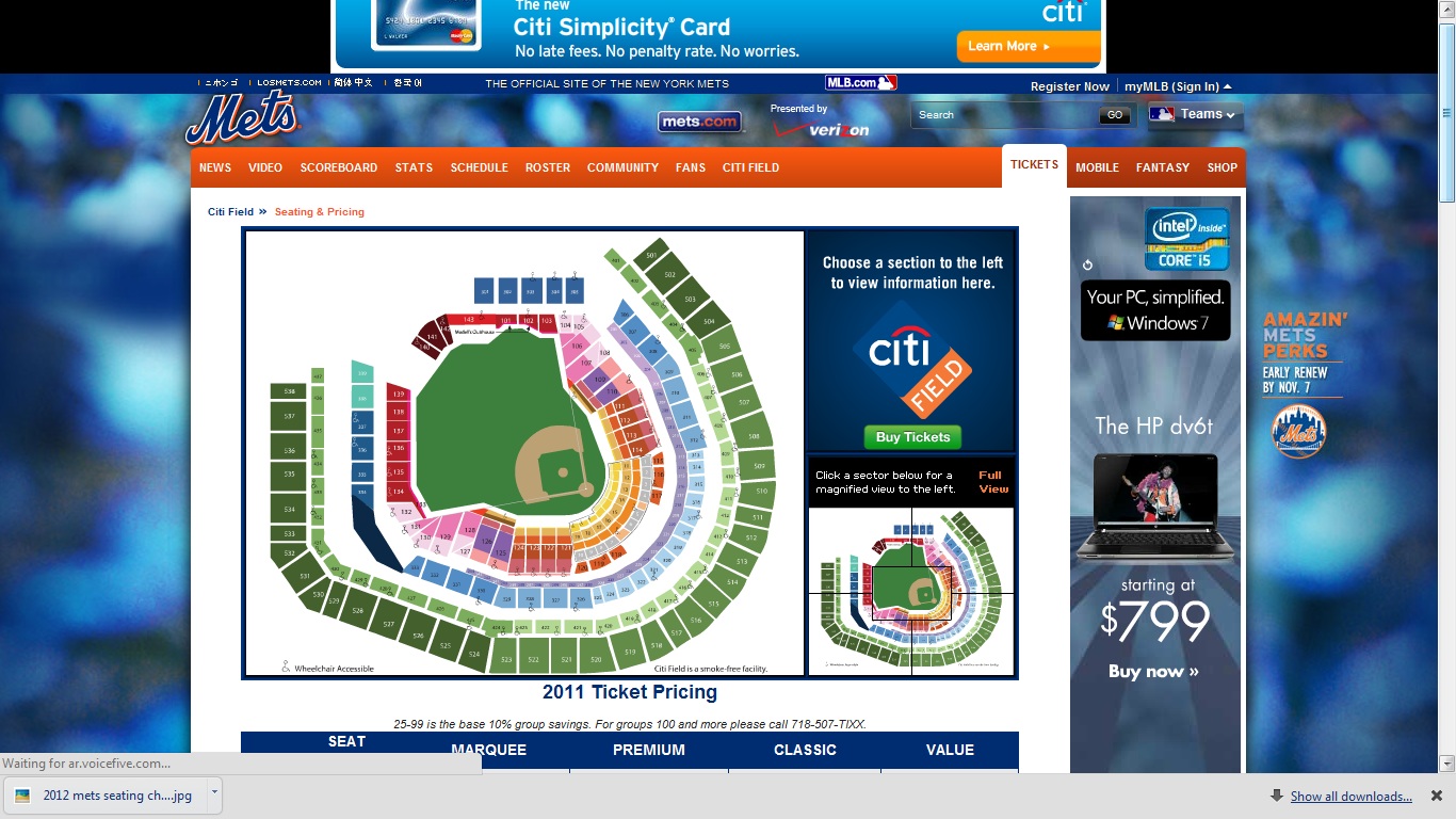 Citi Field Seating Chart The Mets Police