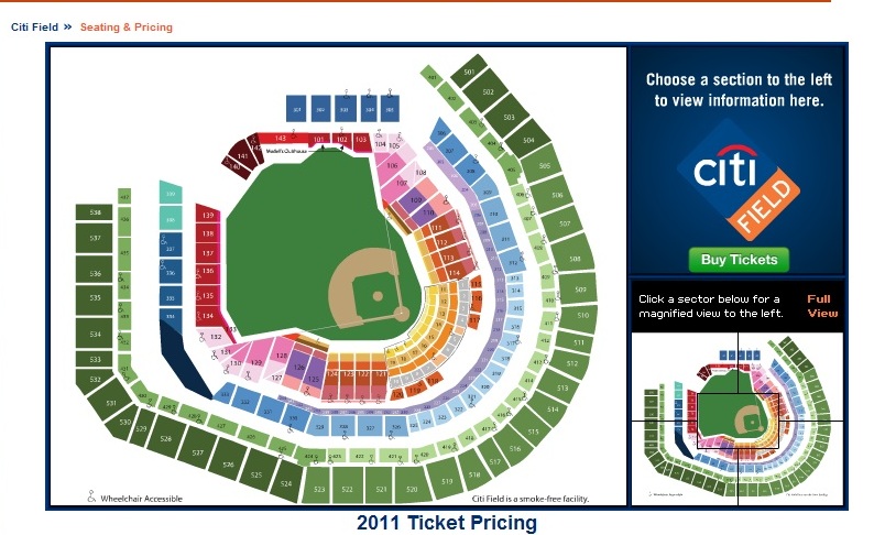 The New 2017 Citi Field Seating Chart
