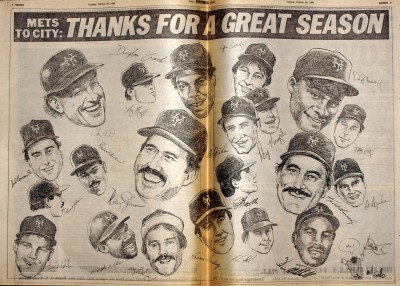 MetsPolice.com 1986 World Series Bill Gallo Thank You