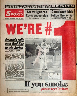 MetsPolice.com 1986 World Series Game 7 Post Back 2
