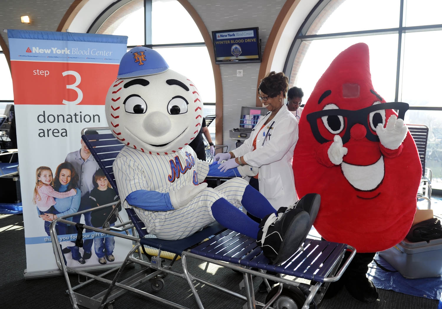 New York Mets host blood drive at Citi Field –