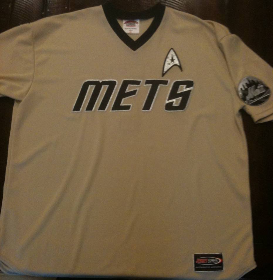 The Mets are not expected to announce they are switching to a Star Trek font
