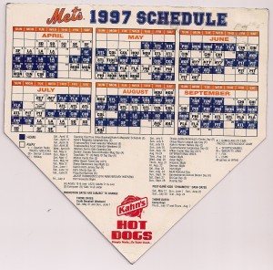 1997 Magnetic Schedule