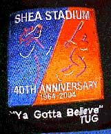 Shea Stadium 40th Anniversary patch