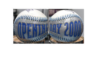 Mets Opening Day 2000 baseball pan
