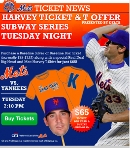 mets orange shirt ticket offer