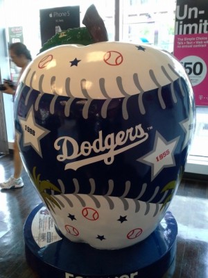 The Dodgers All Star Apple has been spotted