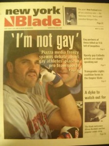 Mike Piazza Im Not Gay The Mets Police