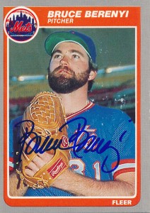 MetsPolice Bruce Beneyi Signed Card 1