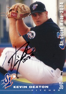 MetsPolice Kevin Deaton Signed Card