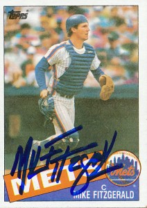 MetsPolice Mike Fitzgerald Signed Card 1