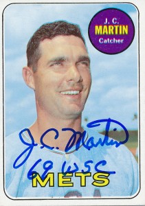 MetsPolice JC Martin Signed Card 1