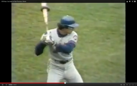 Before Lee Mazzilli was a Met, he was a speedskating champ