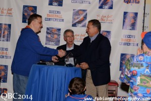 Greg Prince and Art Shamsky with Gil Hodges Jr. at QBC14