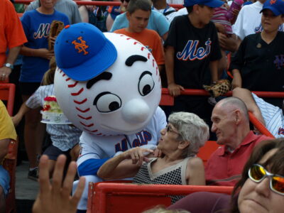 Mr. Met and My Mom