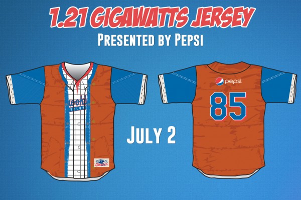Back To the Future Jersey cyclones july 2