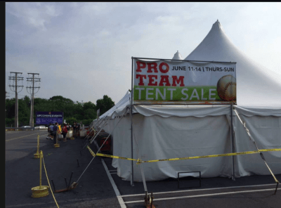 2015 vf tent sale
