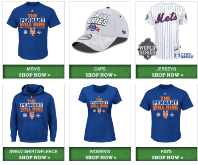 mets 2015 world series gear