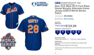 murphy world series jersey