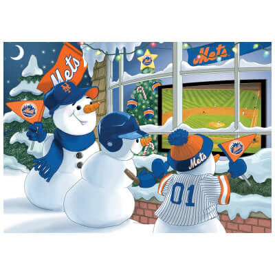 mets christmas card