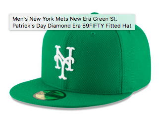 2016 mets st patricks day