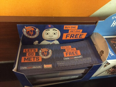 mets tickets offer 2016 donuts