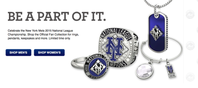 2015 mets fan rings