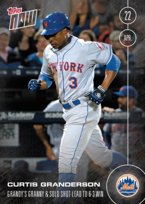 topps now granderson card
