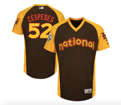 cespedes mets all star game jersey 2016