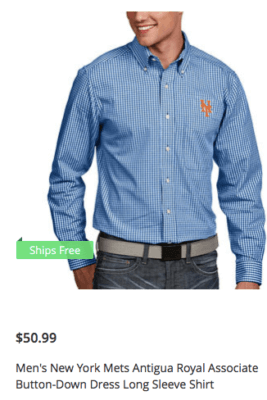 mets dress shirt