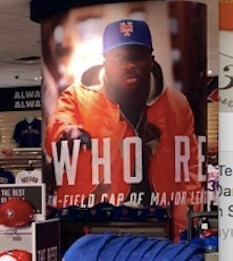 LOL Mets Team Store accidental Whore and Tour promotion - The Mets Police