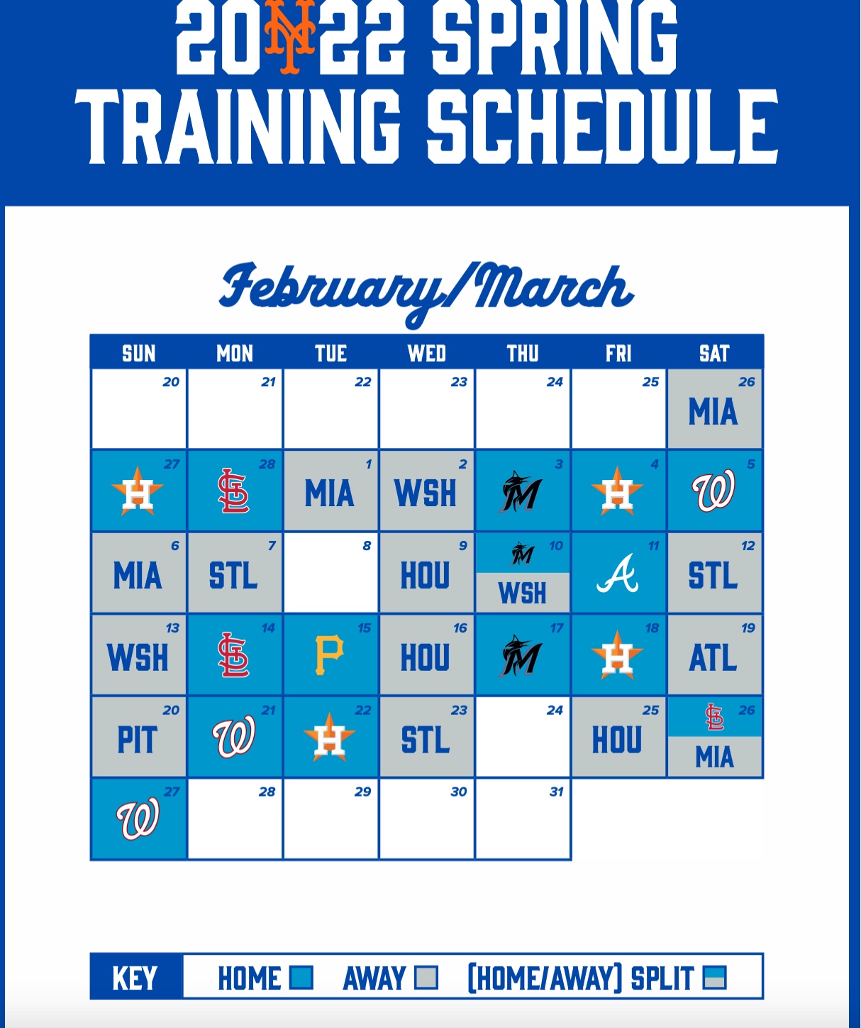 Here's the 2022 Mets Spring Training Schedule The Mets Police
