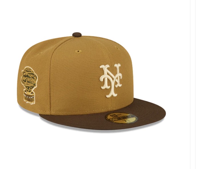 Mets Just Caps #26 Gold cap - The Mets Police