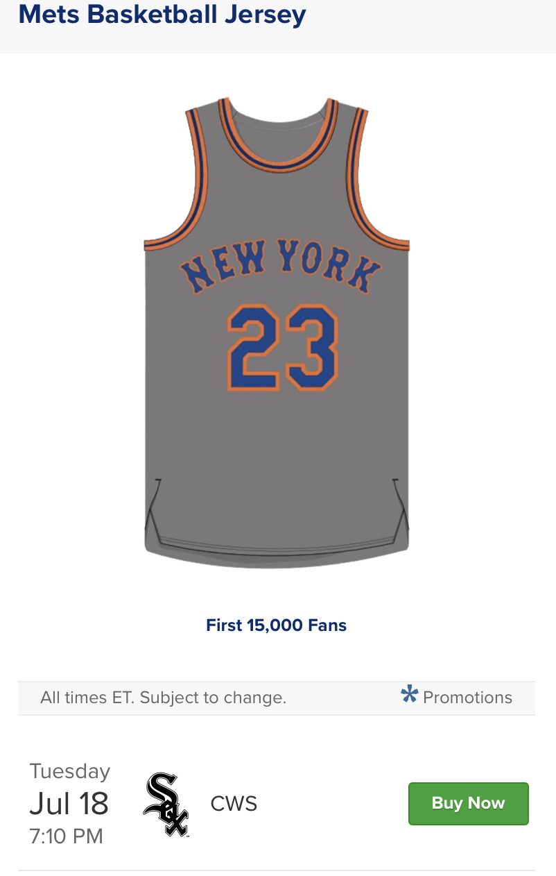 2023 New York Mets Number 23 Mets Football Jersey Giveaways 