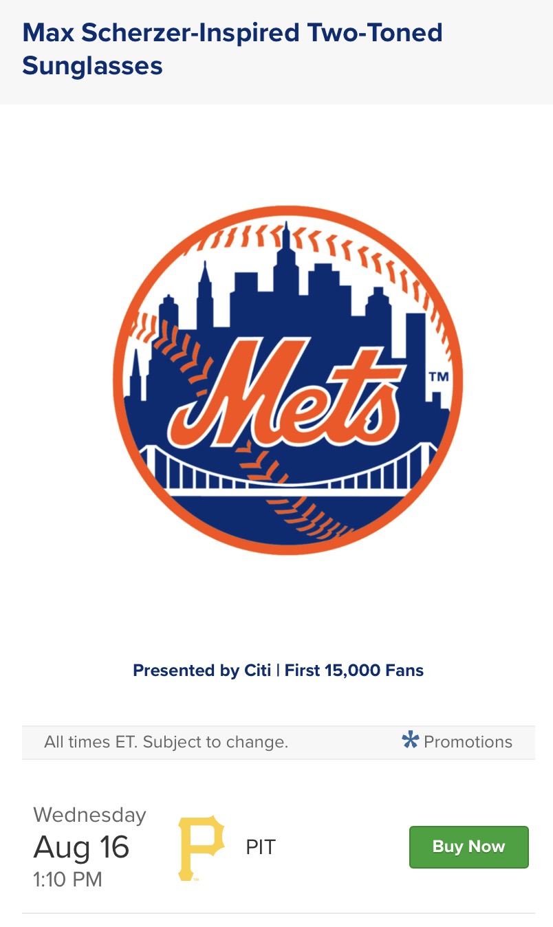  NEW YORK METS ANNOUNCE 2023 PROMOTIONS SCHEDULE