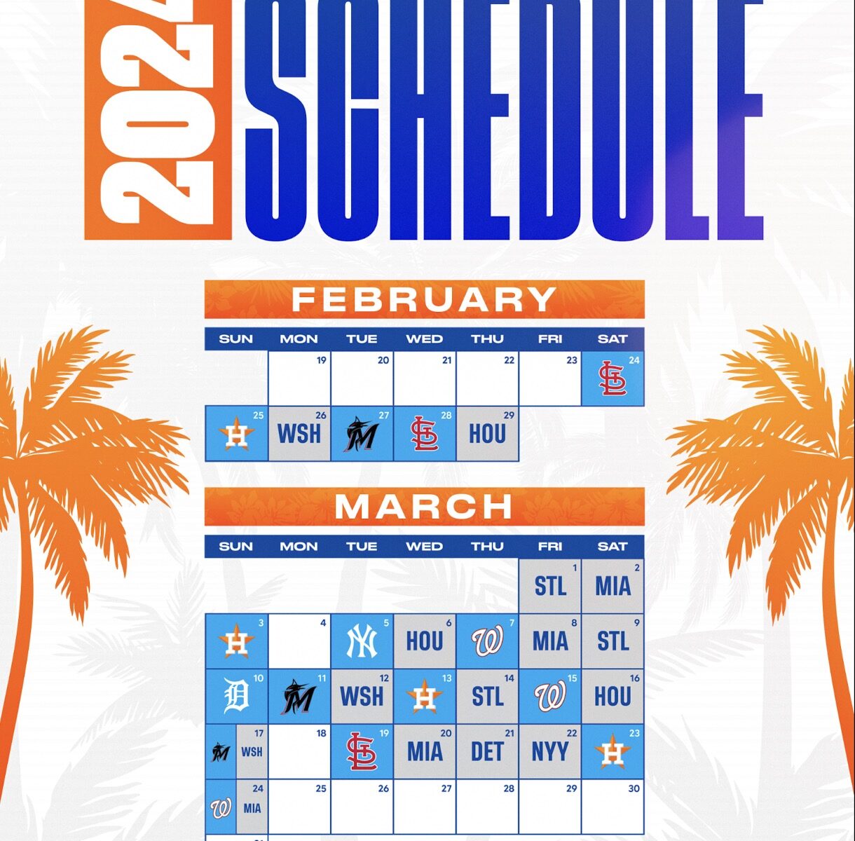 Here's the 2024 Mets Spring Training Schedule The Mets Police